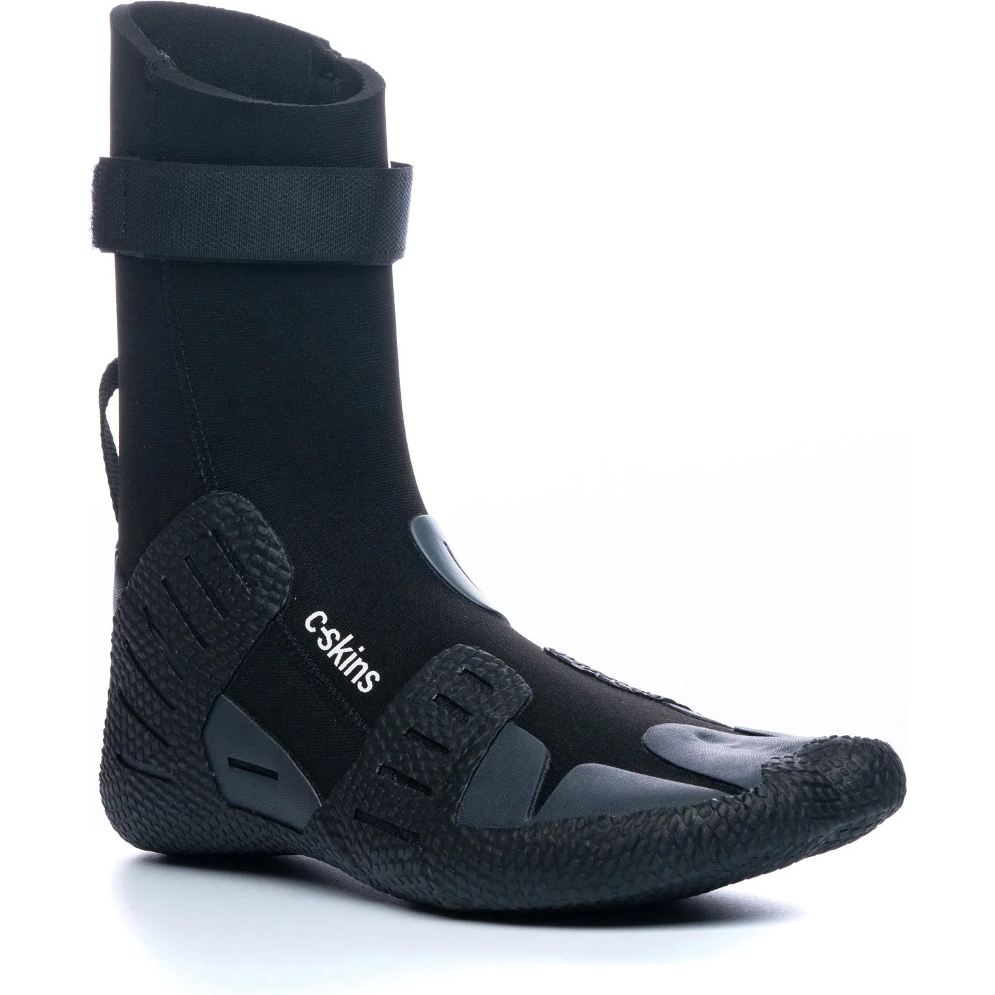 2026 C-Skins Session 5mm Hidden Split Toe Boots C-BOSE5HST - Black / Charcoal